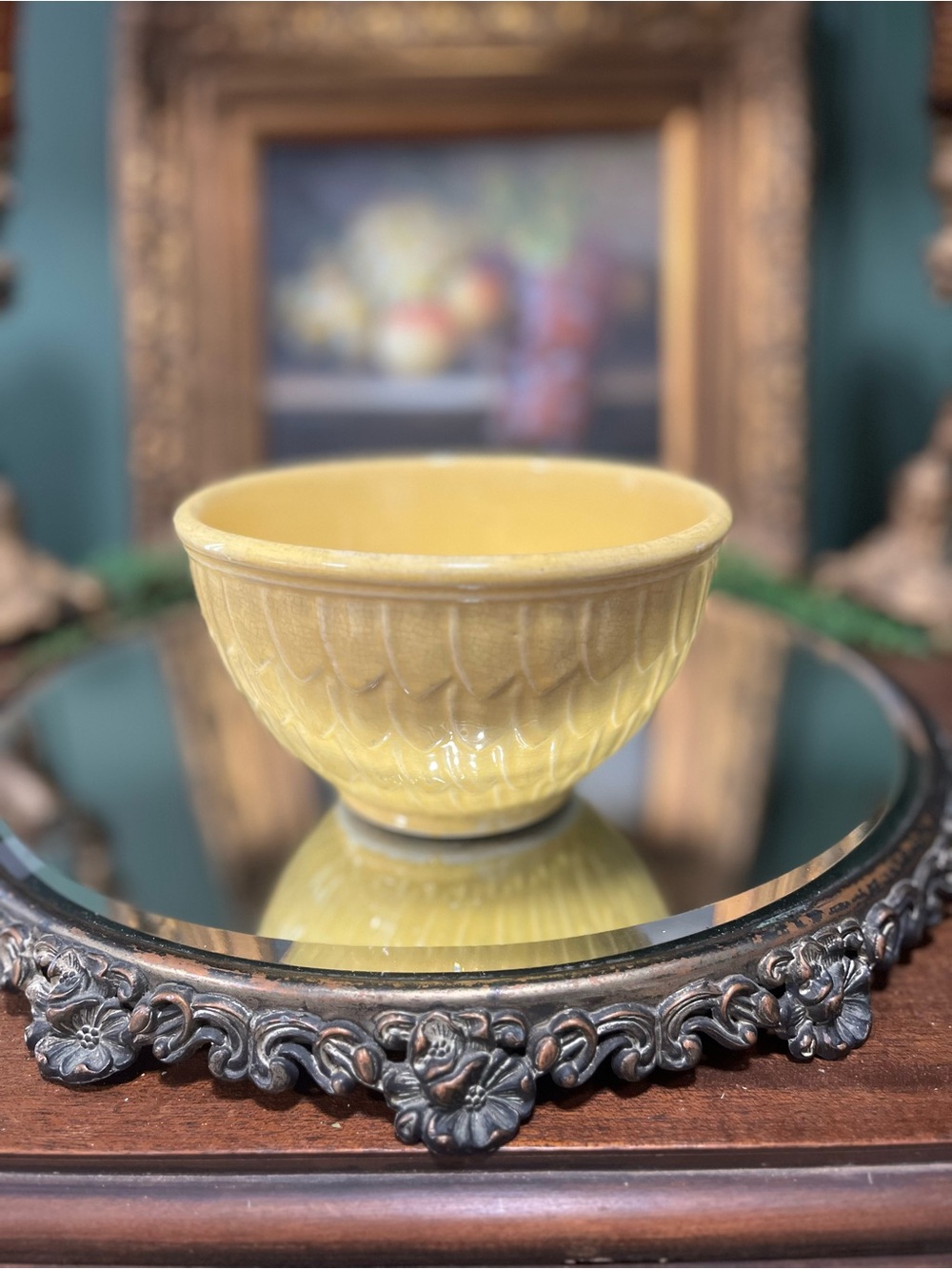 McCoy yellow mixing bowl